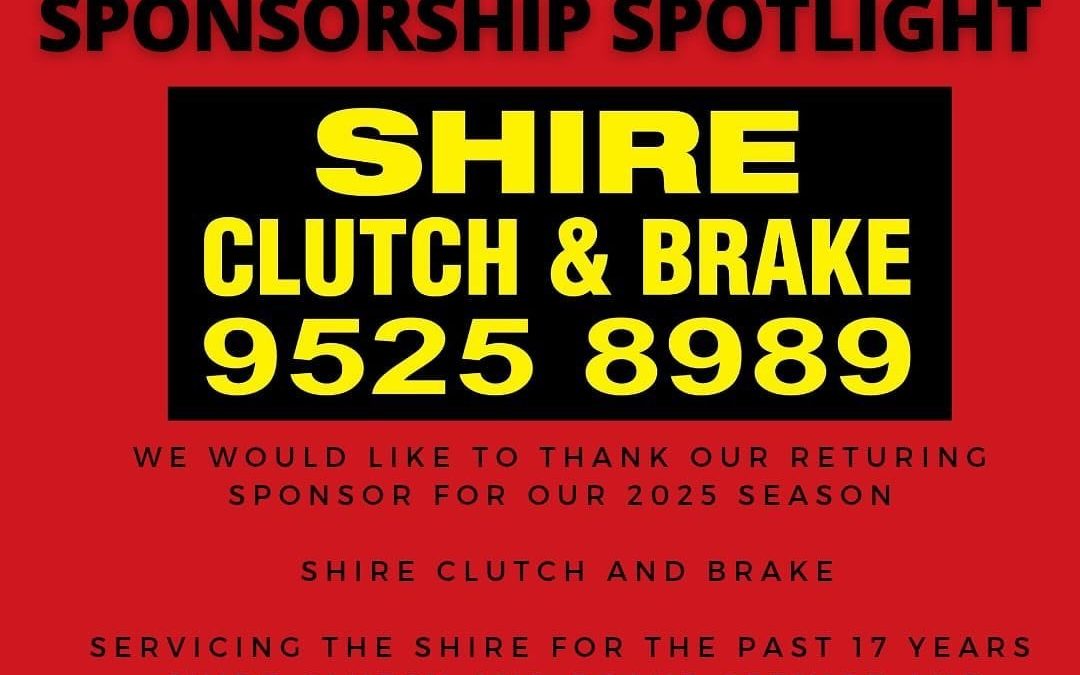 Sponsor Spotlight – Shire Clutch and Brake