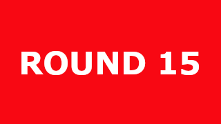 Round 15 – 2 & 3 August 2025