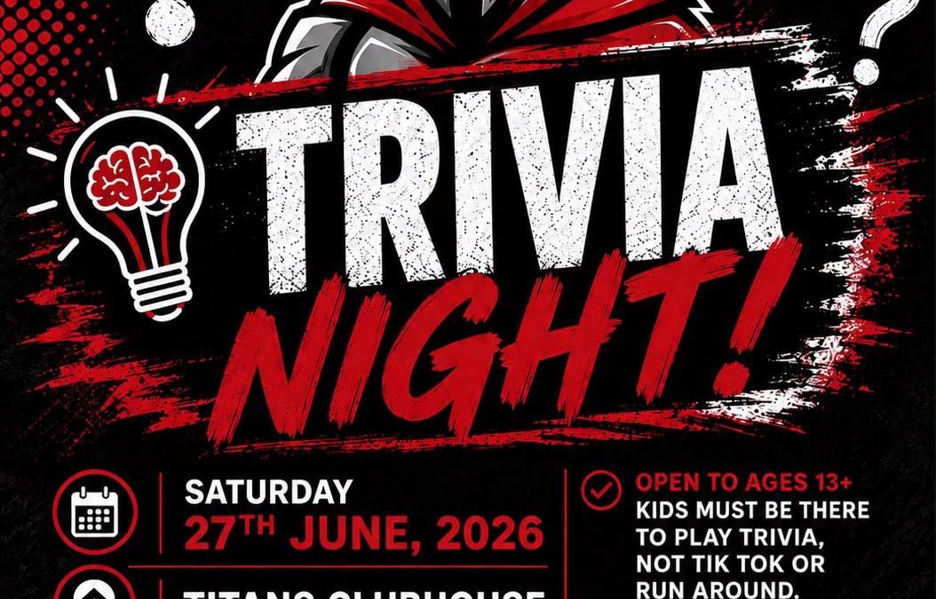 Trivia Night – 27 June 2026